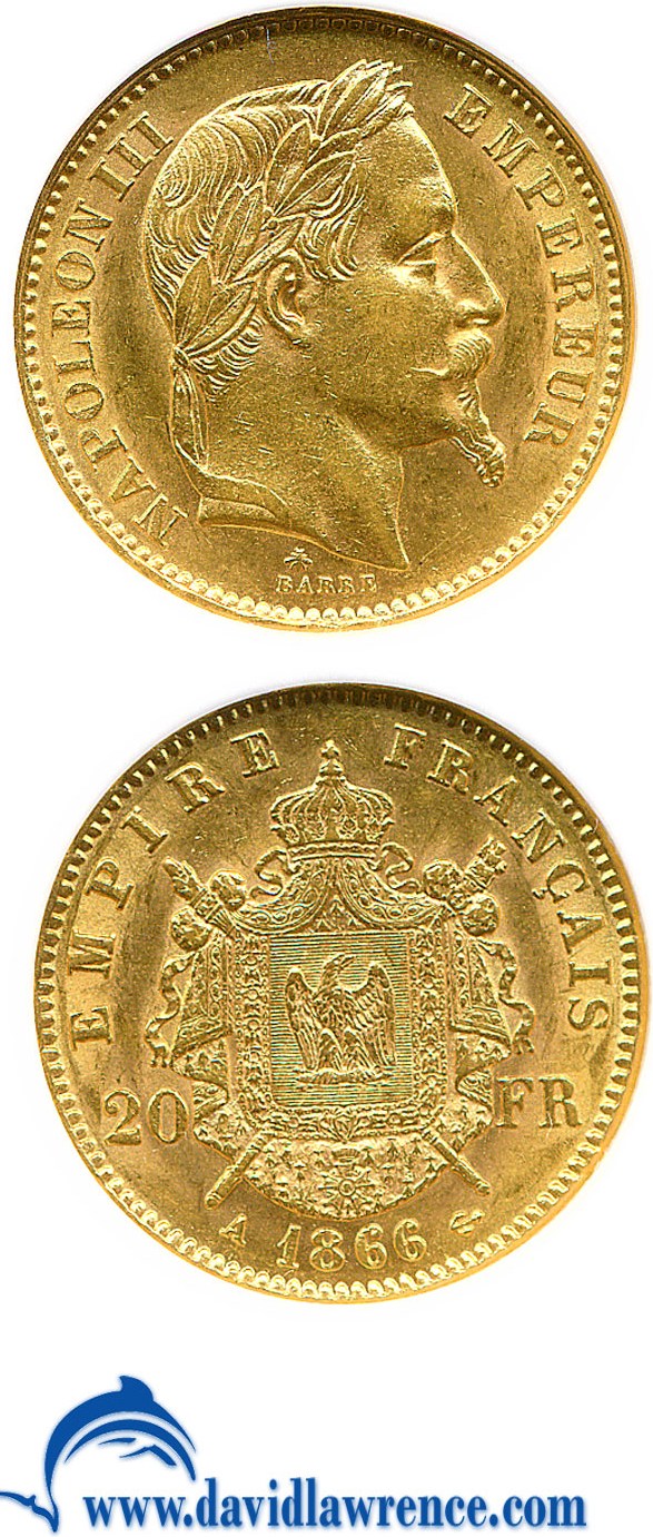 1866-A     20 Fr MS ( KM-801.1) thumbnail 2