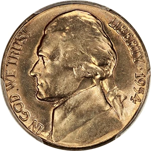 image for: 1954-S/D 5c PCGS MS66