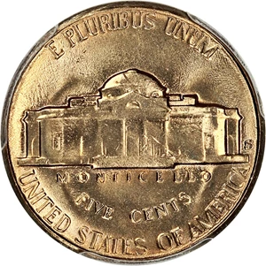 image for: 1954-S/D 5c PCGS MS66
