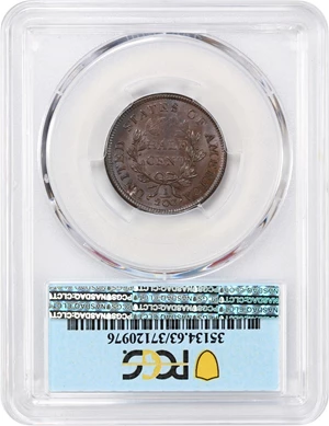 image for: 1803 1/2c PCGS MS63 BN (C-3) ex: D.L. Hansen