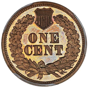 image for: 1864 1c PCGS Proof 66 CAM (Copper Nickel) ex: D.L. Hansen