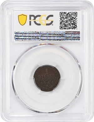 image for: German States: Ruess-Schleiz 1844-A 1 Grosch PCGS VF30 (KM-59)