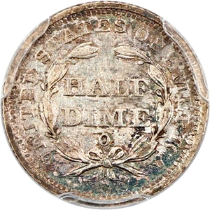 image for: 1848-O H10c PCGS/CAC AU53 ex: D.L. Hansen