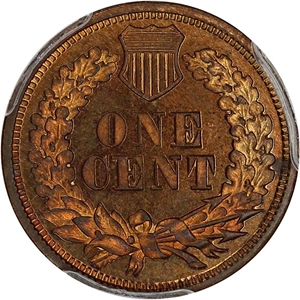 image for: 1864 1c PCGS Proof 65 RD (Bronze) ex: D.L. Hansen