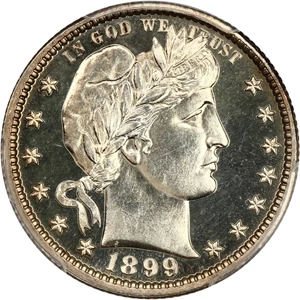image for: 1899 25c PCGS Proof 65