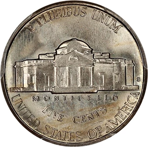 image for: 1939-S 5c PCGS MS66 FS (Reverse of 1940)