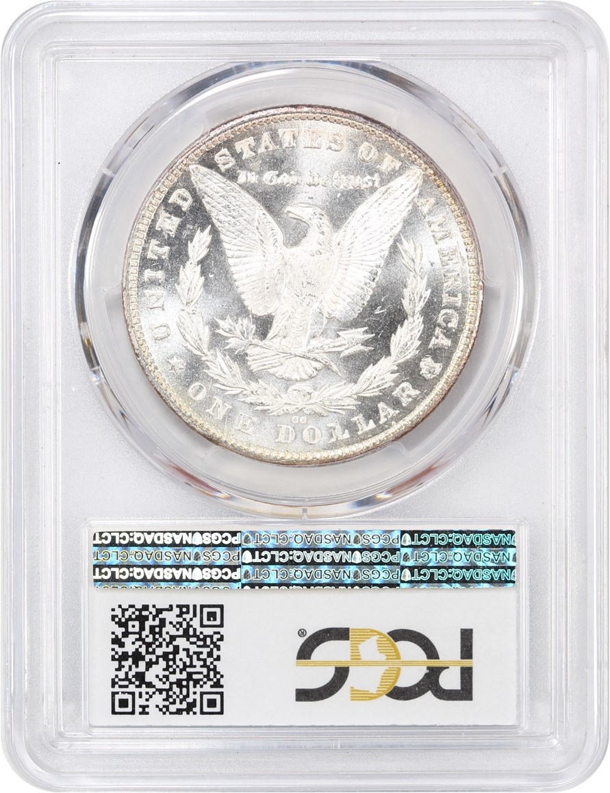 image for: Top 100 VAM: 1880-CC $1 PCGS/CAC MS63 (VAM-5, 8/High 7)