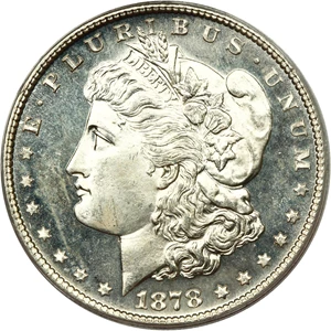image for: 1878-S $1 PCGS MS65 DMPL (OGH)