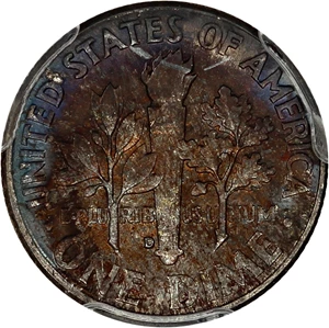 image for: 1962 10c PCGS MS66 FB