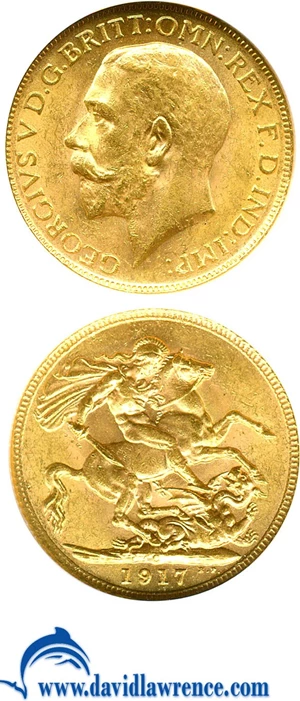 image for: Canada: 1917-C Sov NGC MS62 (KM-20)