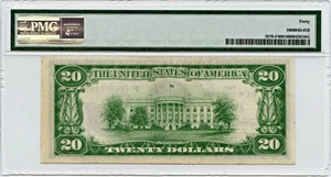 image for: FR. 1870F 1929 $20 FRBN Atlanta PMG Choice Extremely Fine 40