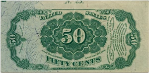 image for: FR. 1381 50c Fifth Issue PMG Choice Extremely Fine 40 EPQ