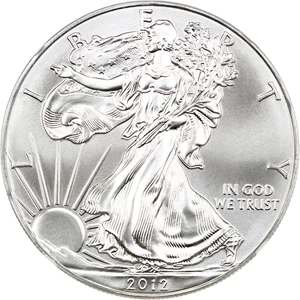 image for: 2012 Silver Eagle $1 NGC MS69