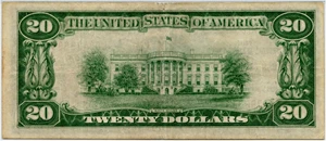 image for: FR. 1870L 1929 $20 FRBN San Francisco PMG Very Fine 30