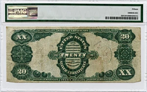 image for: FR. 320 1891 $20 Silver Cert PMG Fine 15