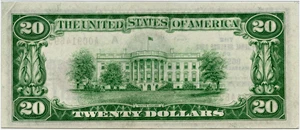 image for: FR. 1870A 1929 $20 FRBN Boston PMG About Unc 55 EPQ