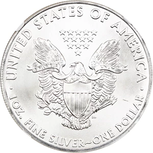 image for: 2011 Silver Eagle $1 NGC MS69 (25th Anniversary)