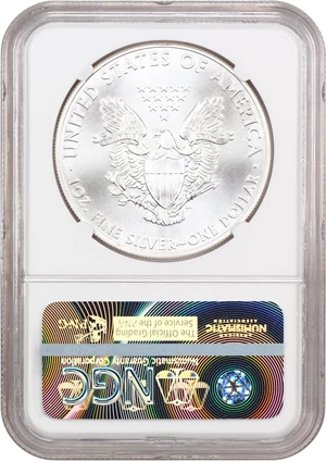 image for: 2015 Silver Eagle $1 NGC MS69