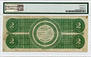 image for: FR. 41a 1862 $2 Legal Tender PMG Very Fine 25
