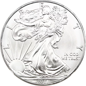 image for: 2011 Silver Eagle $1 NGC MS69 (25th Anniversary)