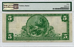 image for: FR. 606 1902 3rd Charter Period 3rd Issue Plain Back $5 Columbus, Ohio PMG Very Fine 30
