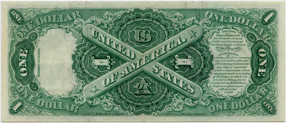 image for: FR. 35 1880 $1 Legal Tender PMG Extremely Fine 40 EPQ