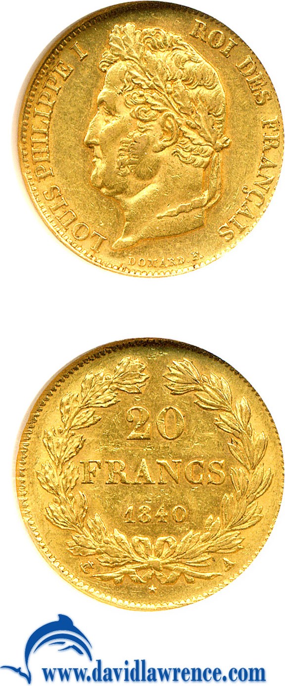 1840-A     20 Fr MS ( KM-750.1) thumbnail 2