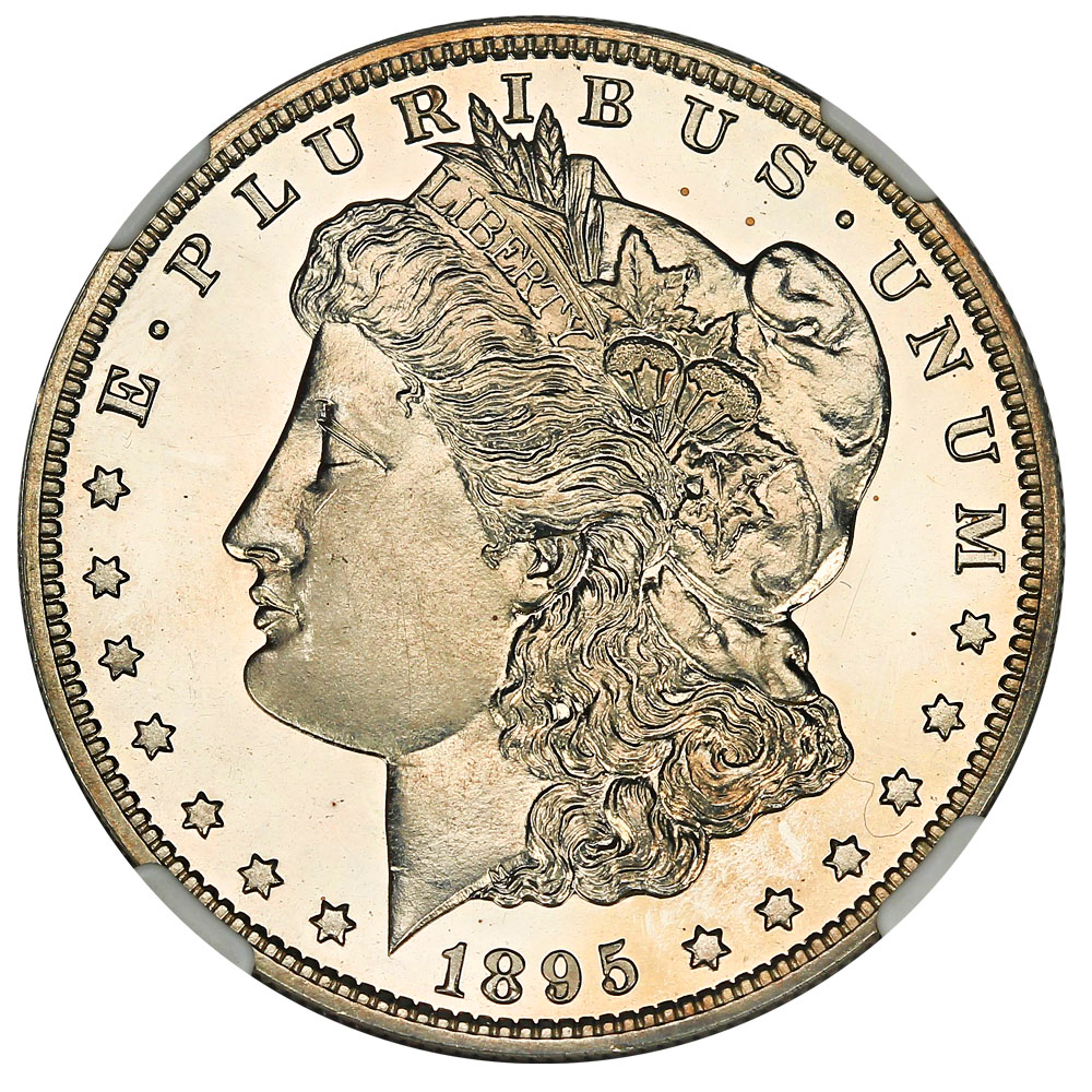 image for: 1895 $1 NGC/CAC Proof 64 CAM