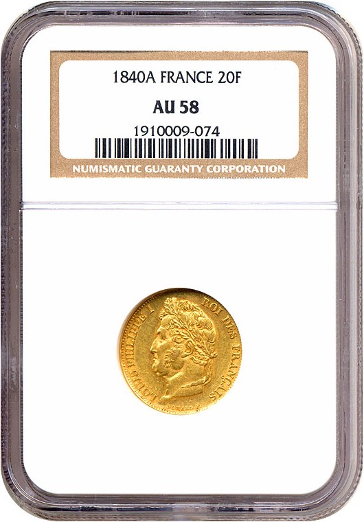 1840-A G20 Fr MS