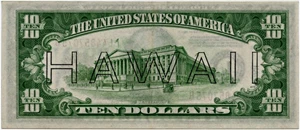 image for: FR. 2303 1934A Hawaiian $10 WWII Emergency Issue PMG About Unc 55 EPQ