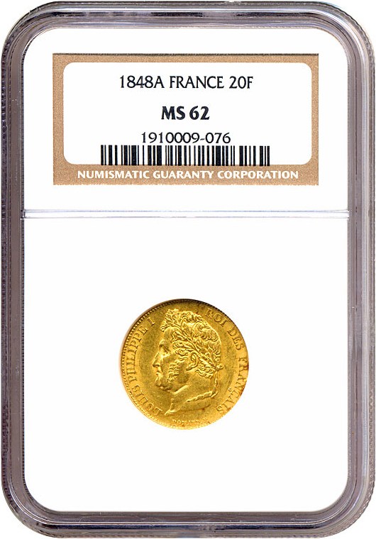 1848-A G20 Fr MS
