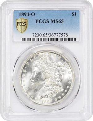 image for: 1894-O $1 PCGS MS65