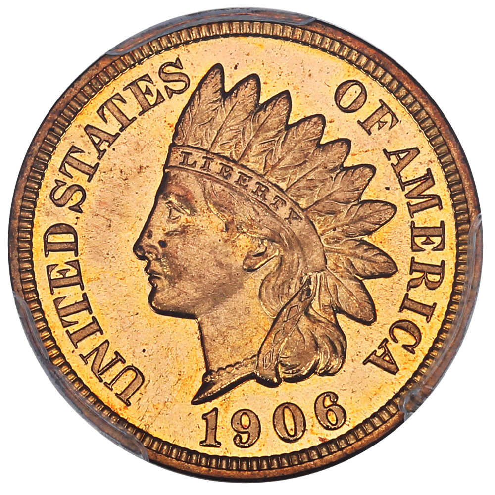 image for: 1906 1c PCGS Proof 66 RD CAM