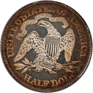 image for: 1868 50c PCGS/CAC Proof 67 CAM ex: Perfection Collection