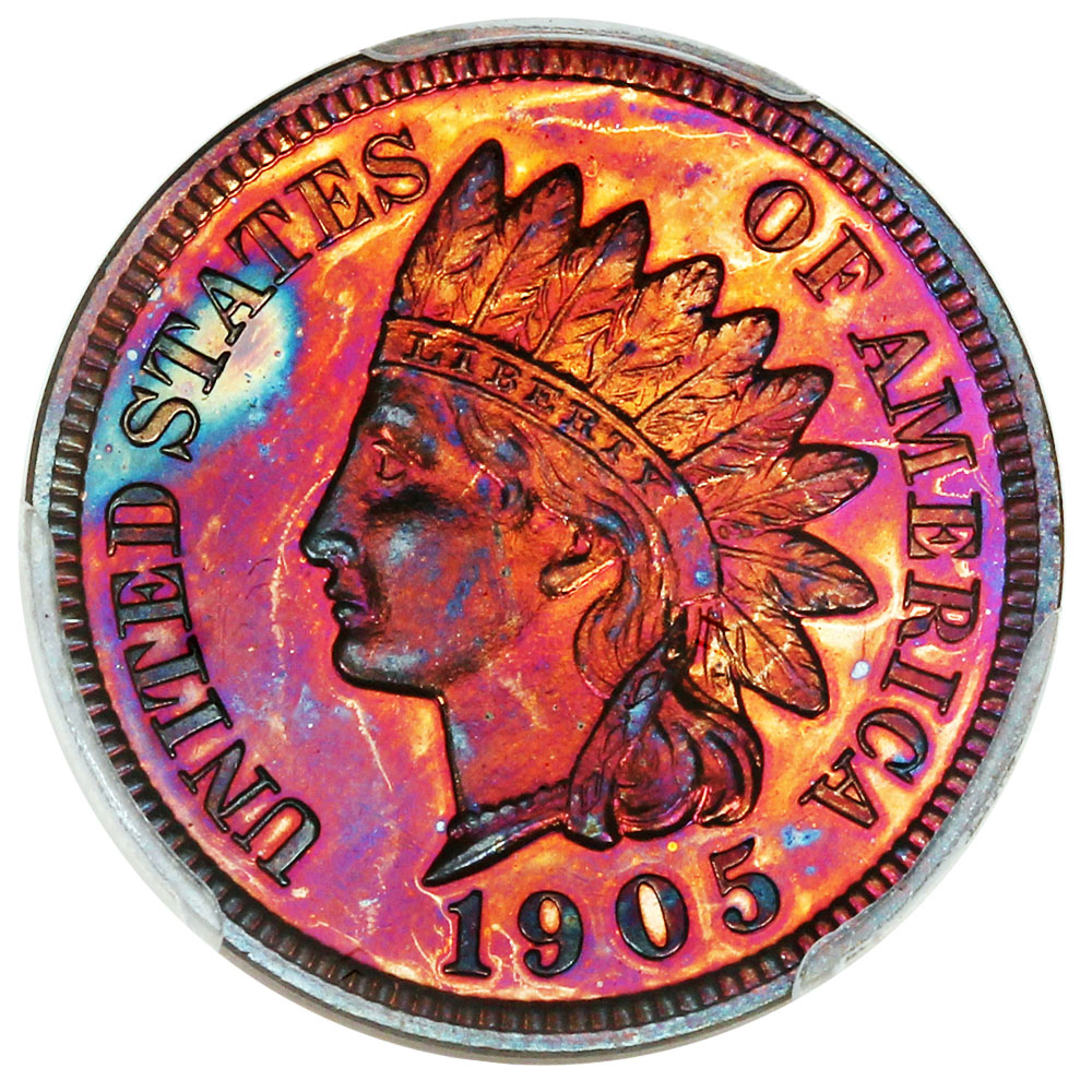 image for: 1905 1c PCGS Proof 64 RB
