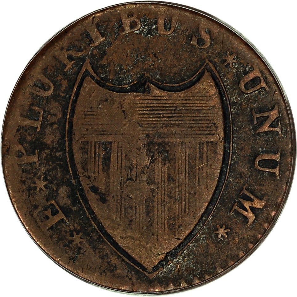 image for: 1787 New Jersey PCGS F15 (Outline)