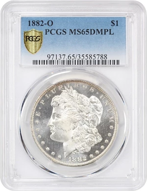 image for: 1882-O $1 PCGS MS65 DMPL