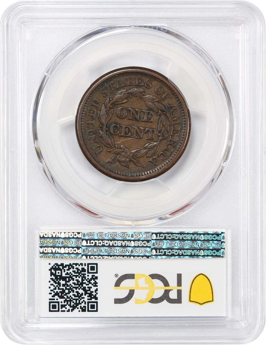 image for: 1844/81 1c PCGS XF40