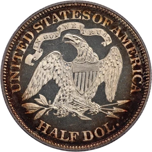 image for: 1879 50c PCGS/CAC Proof 67 CAM ex: Perfection Collection