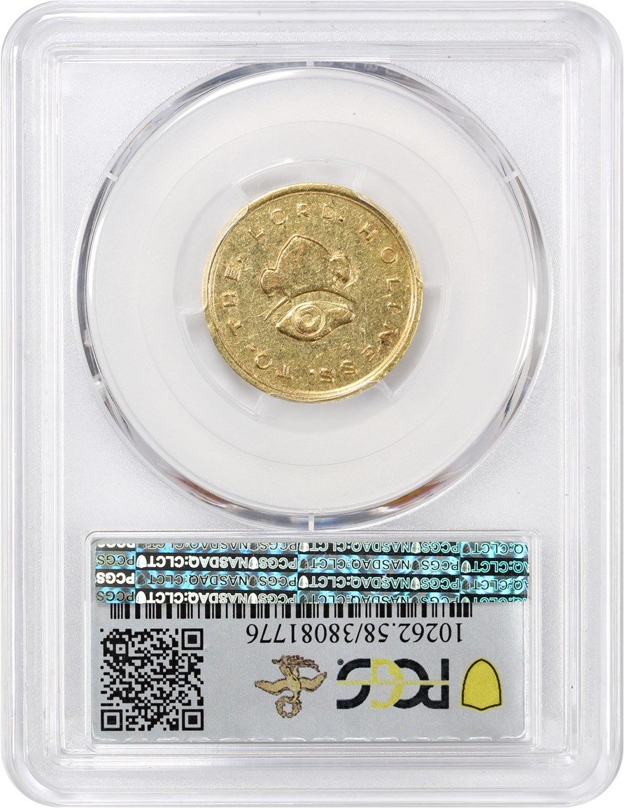 image for: 1849 Mormon $5 PCGS AU58 ex: D.L. Hansen Collection 