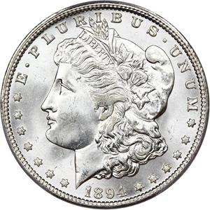 image for: 1894-O $1 PCGS MS65