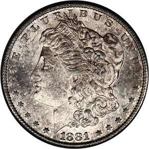 image for: 1881-S $1 NGC MS64