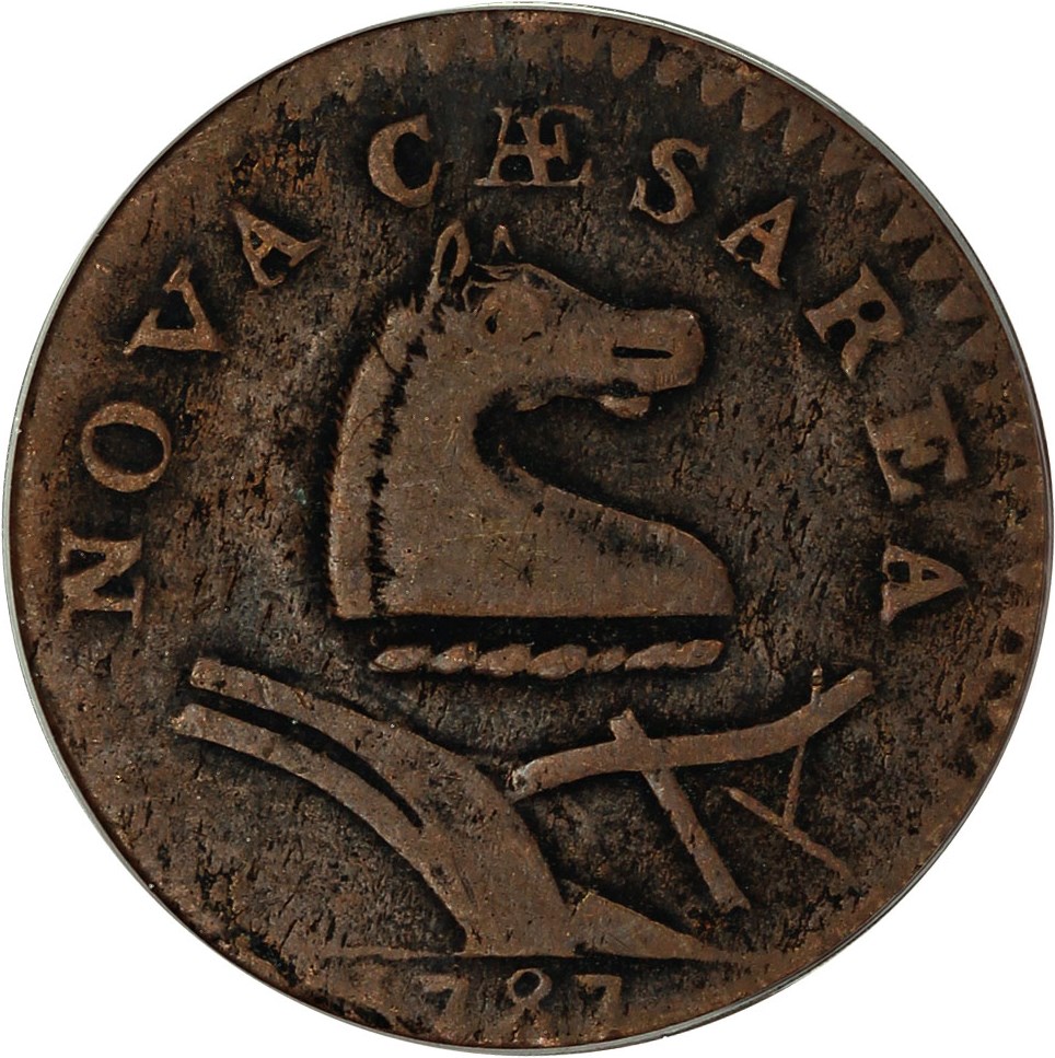 image for: 1787 New Jersey PCGS F15 (Outline)