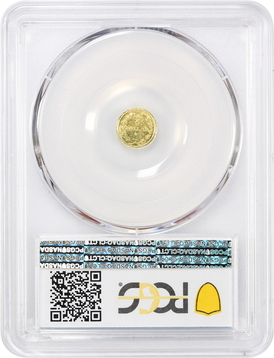 image for: Cal. Gold 25c PCGS MS63 (BG-221)