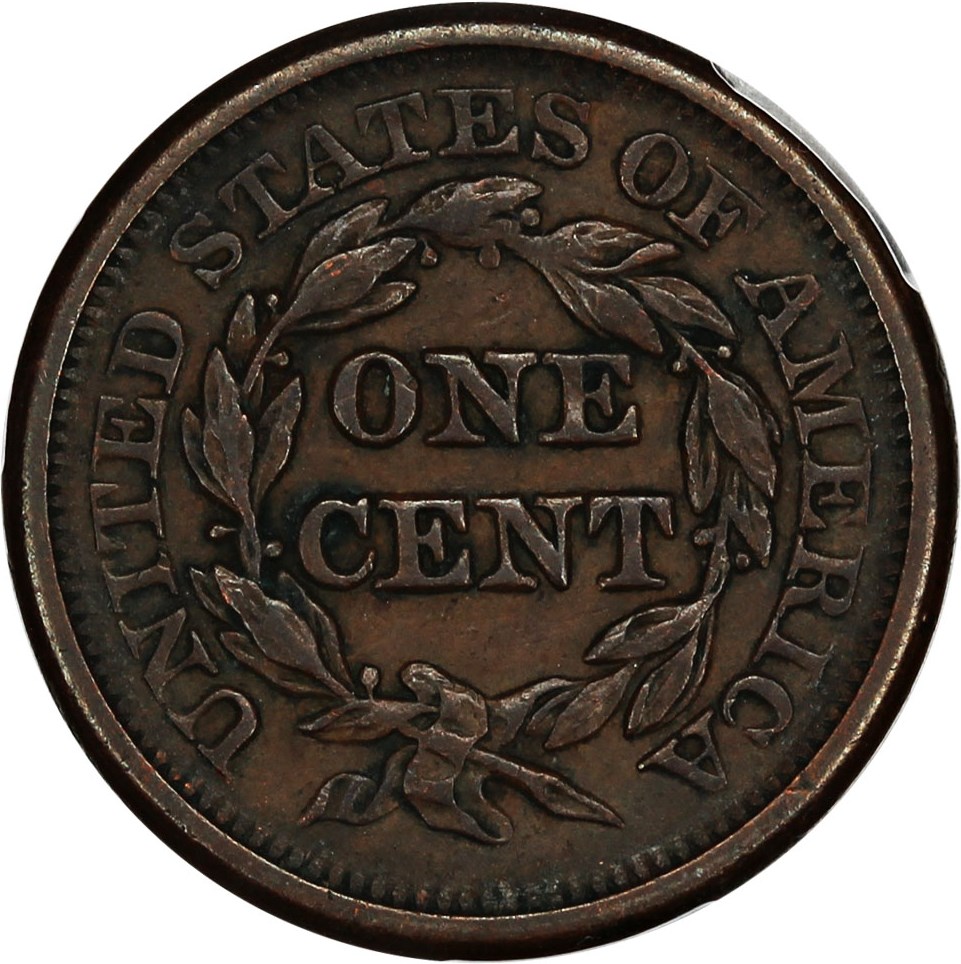 image for: 1844/81 1c PCGS XF40