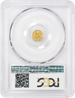 image for: 1871 Cal. Gold 25c PCGS MS62 (BG-770)
