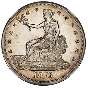 image for: 1873-S Trade$ NGC MS61