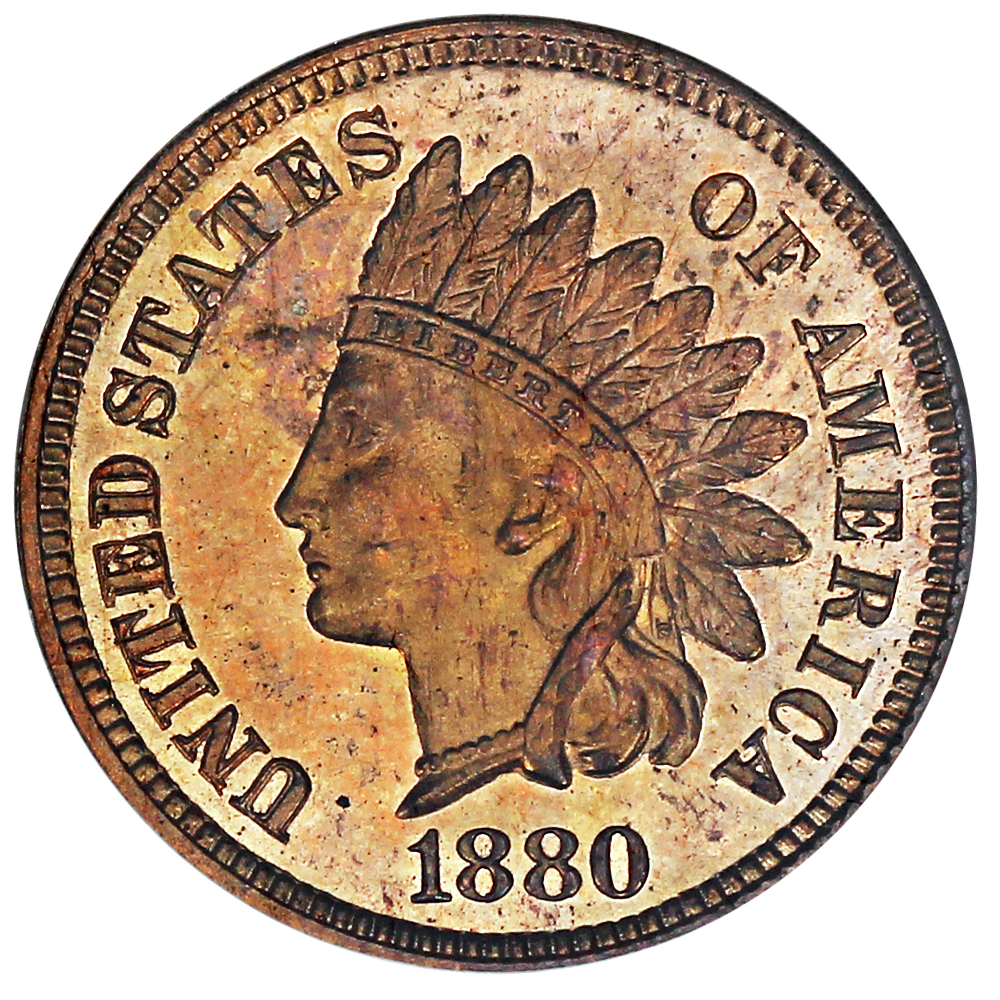 image for: 1880 1c NGC Proof 64 RD