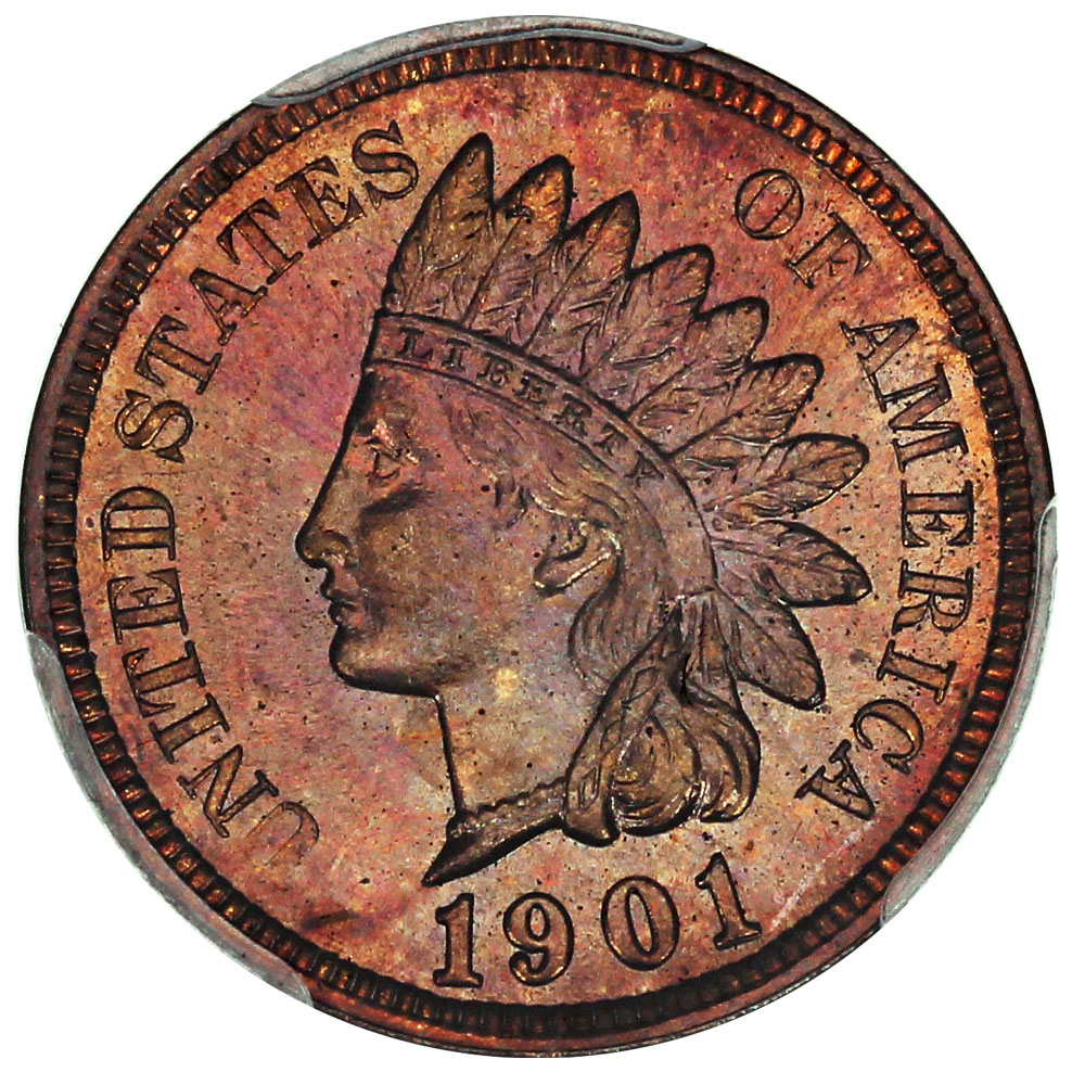 image for: 1901 1c PCGS/CAC Proof 65 RB