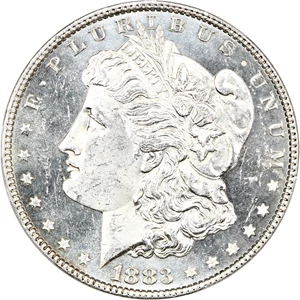 image for: 1883 $1 PCGS MS63 PL